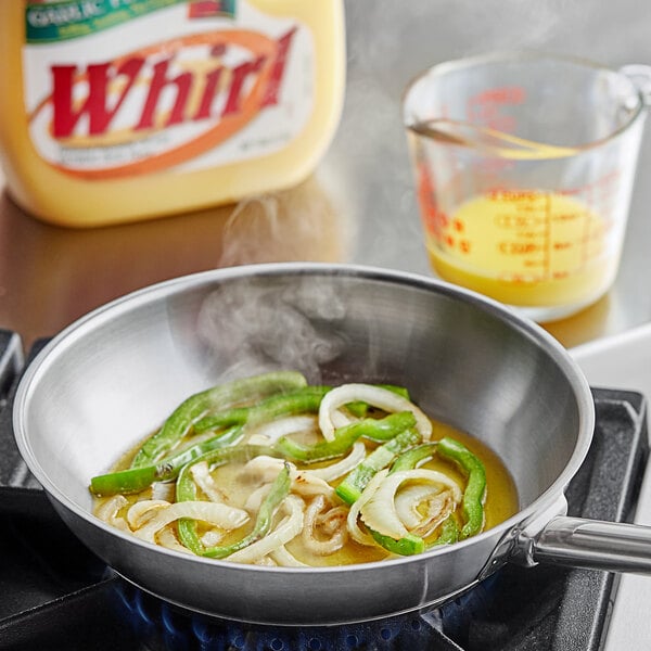 Whirl Garlic Flavored Oil Butter Substitute 1 Gallon - 3/Case