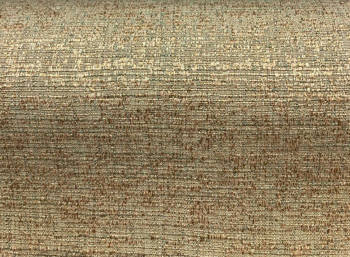 Fabricut Rawhide Brass Slubbed Textured Cotton Polyester Fabric - Brass Solid Color, 54" Width (1 Yard)