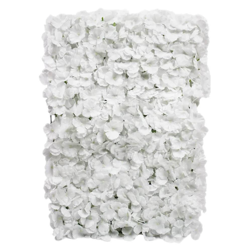 Hydrangea Flower Panel White