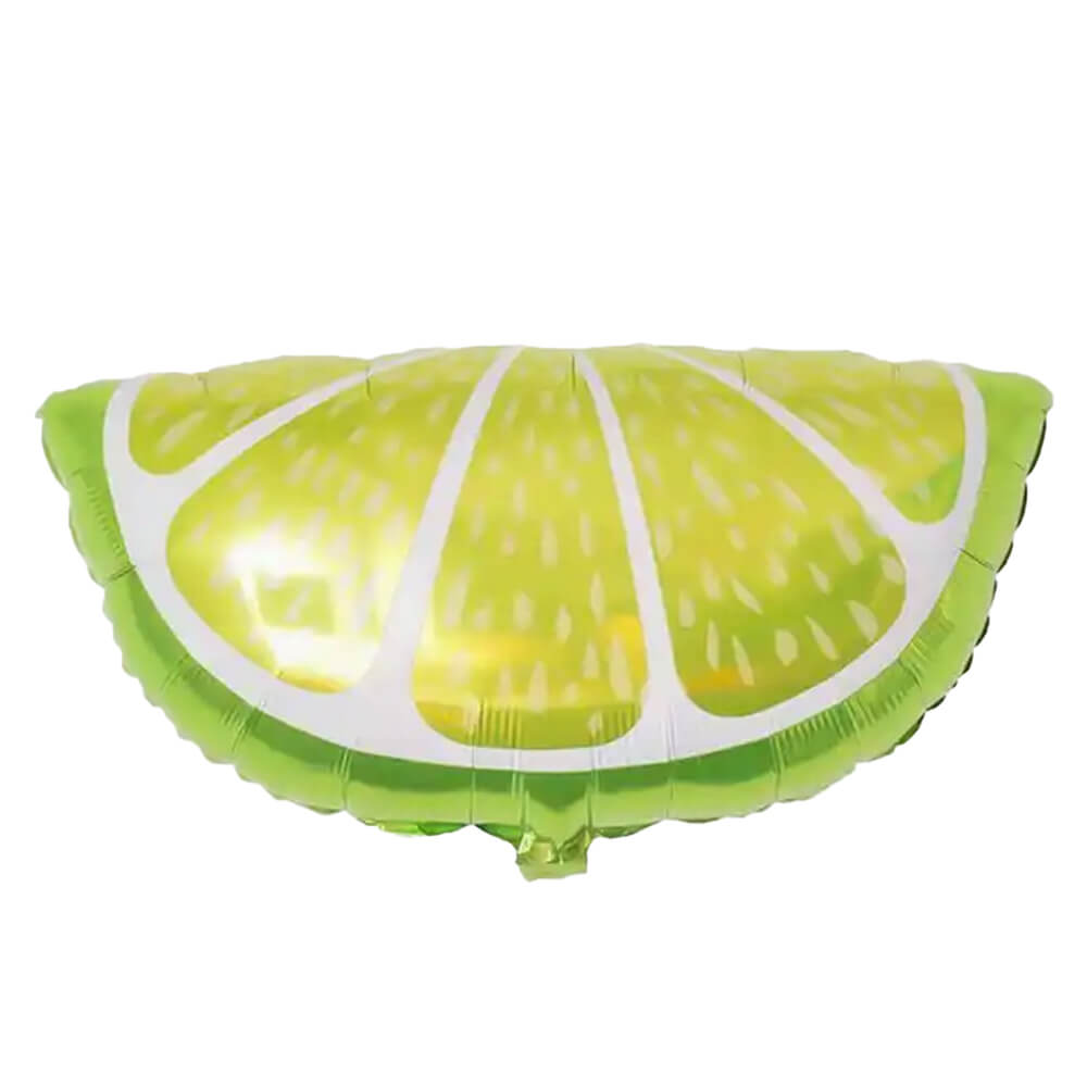 Foil Balloon Lime Slice