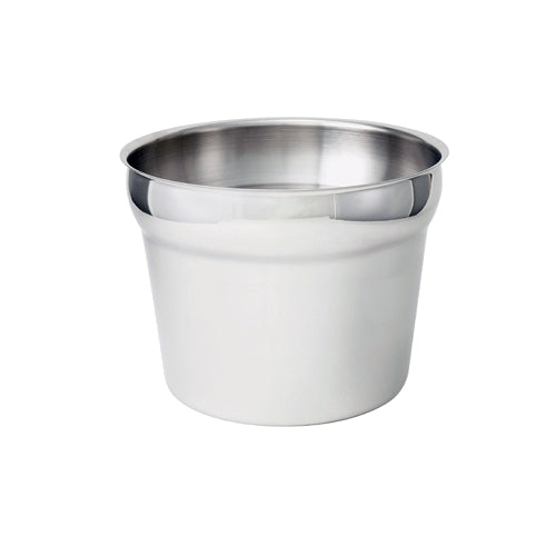 Winco Inset Bucket Stainless Steel, 11 Quart
