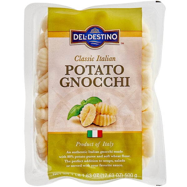 Del Destino Potato Gnocchi 1.1 lb. - 12/Case