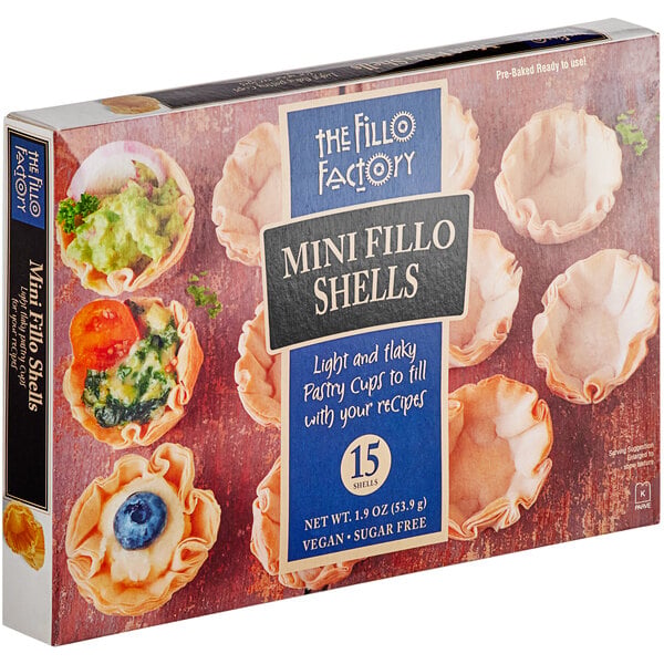 Fillo Factory Mini Fillo Dough Shell 1 3/4" - 180/Case