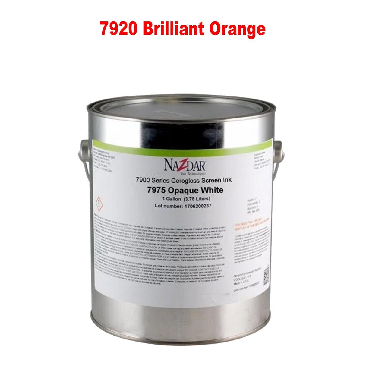 Nazdar Corogloss Ink Durable Glossy Finish