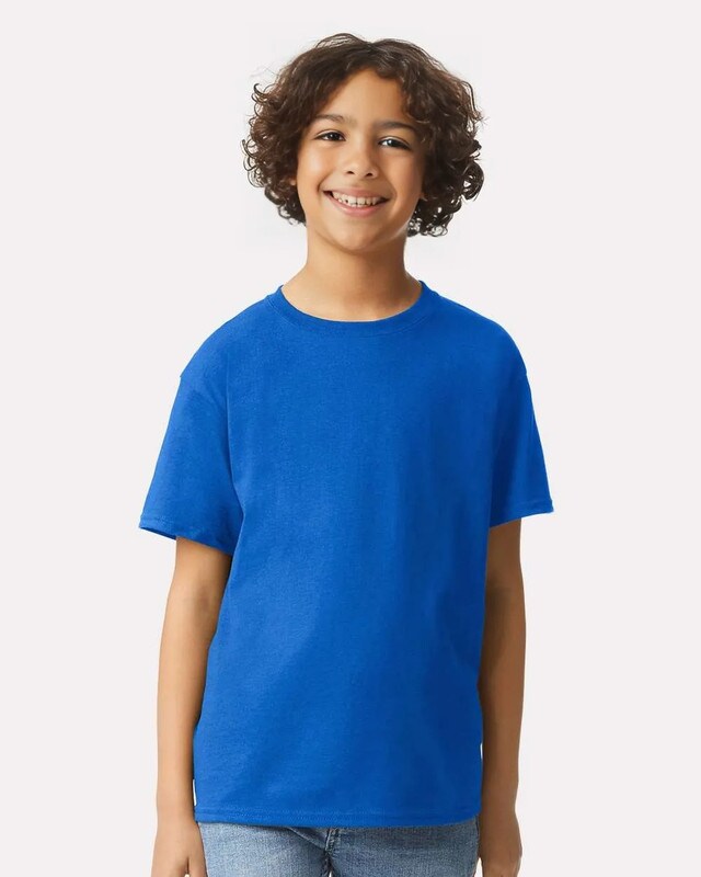 Gildan® Youth Ultra Cotton Crewneck Short Sleeve T-Shirt