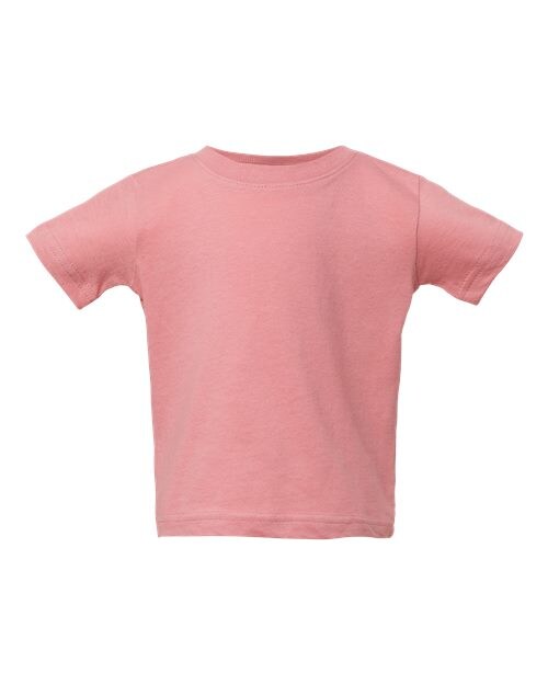 RADYAN® Infant Fine Jersey Short Sleeve Crew Neck Tee - 3322