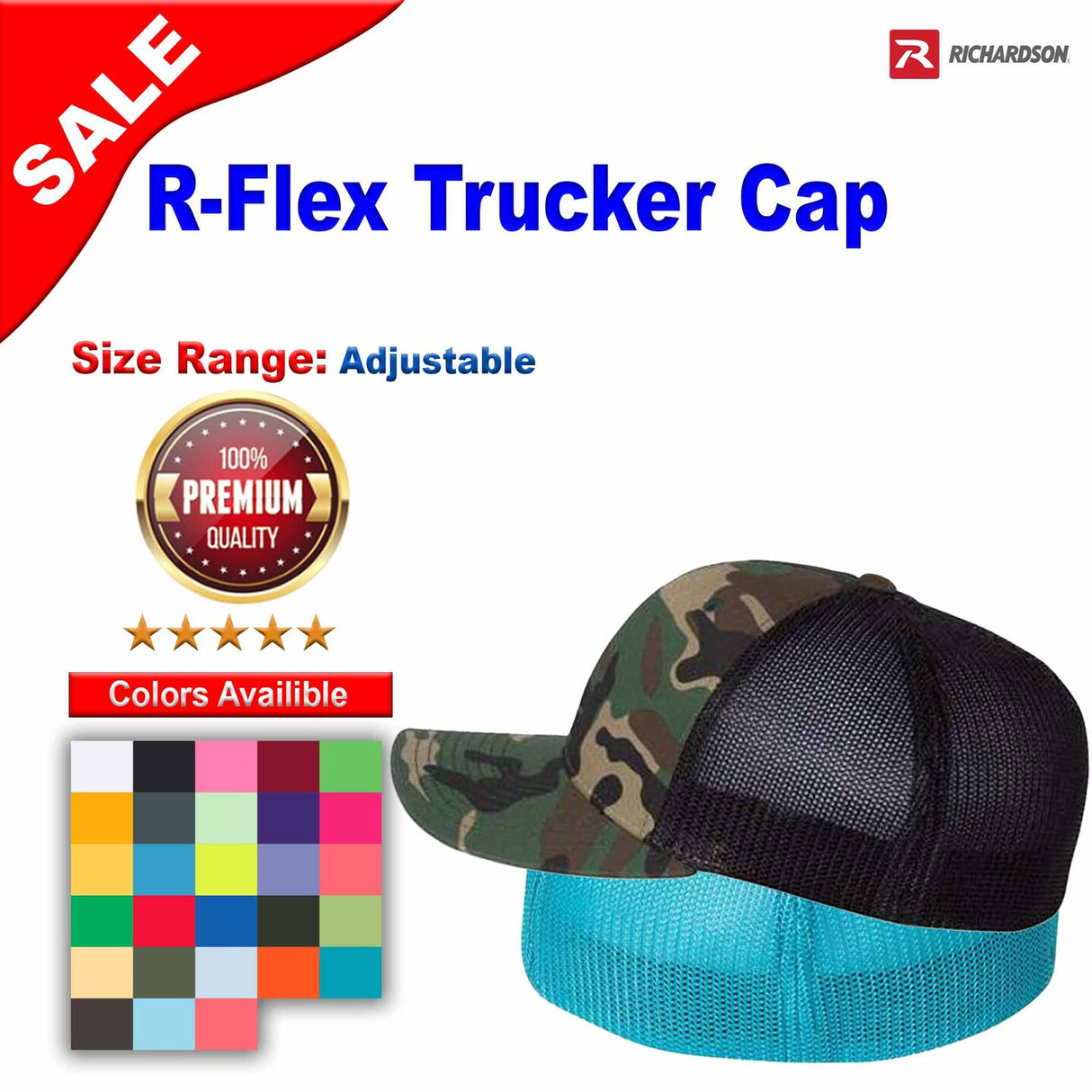 Richardson® R-Flex Trucker Cap