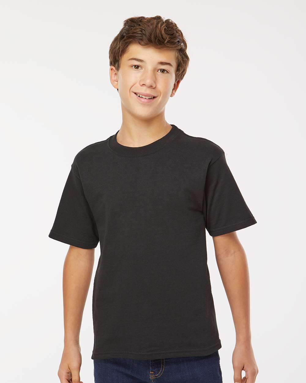 Youth Gold Soft Touch Crewneck Short Sleeve T-Shirt