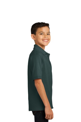 12 Pack : Port & Company® Youth Core Blend Jersey Knit Polo