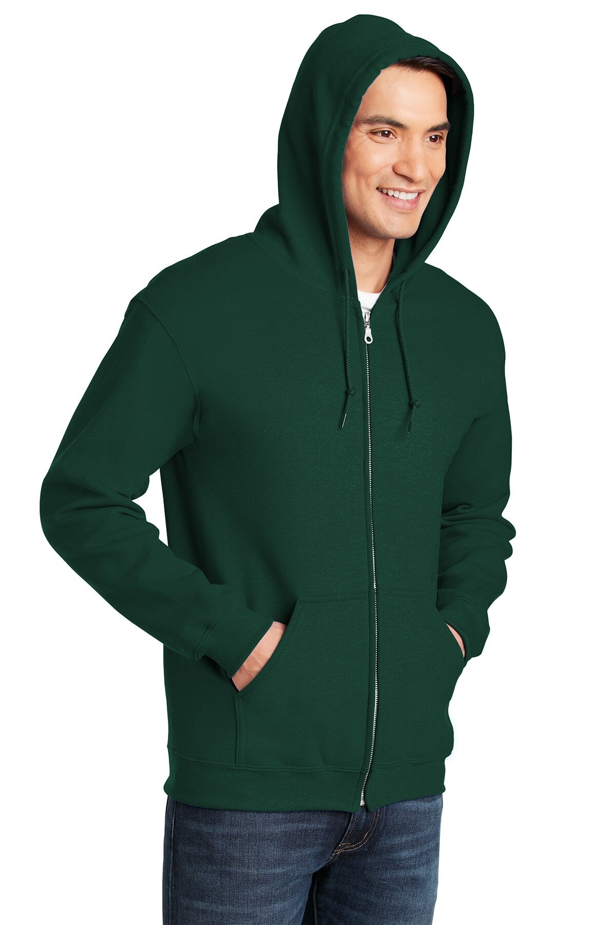 Gildan® Heavy Blend Long Sleeve Full-Zip Hooded Sweatshirt