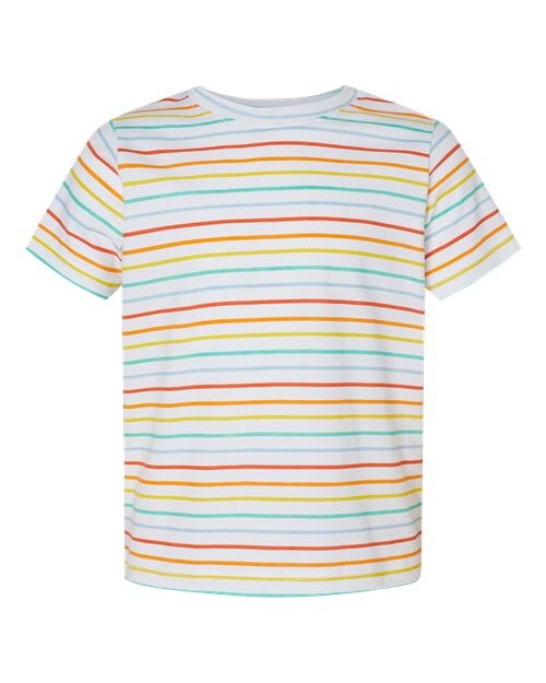 RADYAN® Toddler Crewneck Short Sleeve Fine Jersey Tee