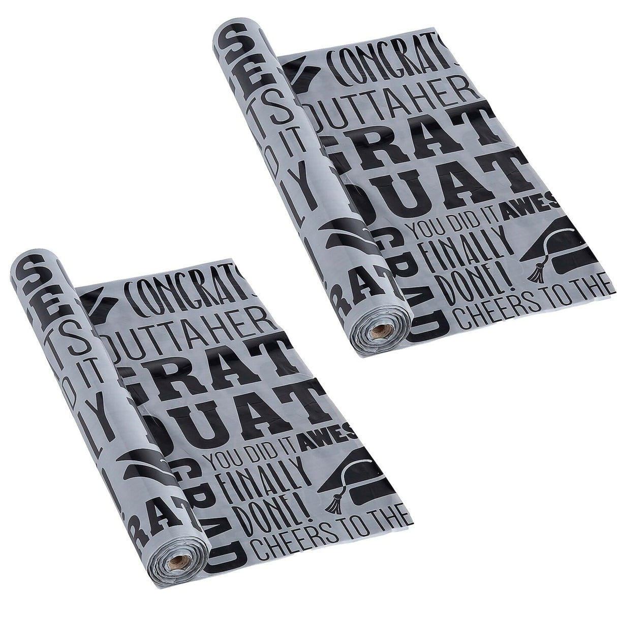 40" x 100 ft. Rad Grad Disposable Plastic Tablecloth Roll