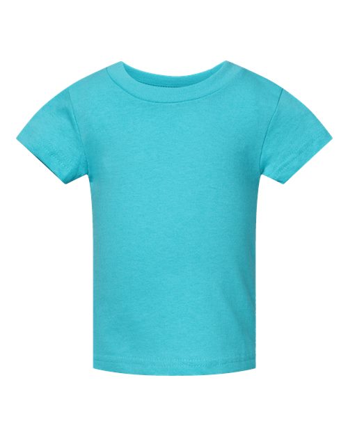RADYAN® Infant Short Sleeve Cotton Jersey Tee - 3401