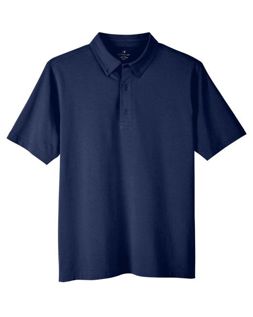 UltraClub® Men's Lakeshore Stretch Cotton Performance Polo