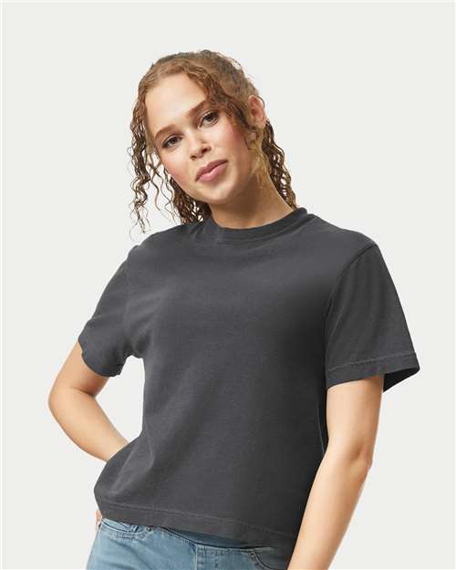 Comfort Colors® Women's Heavyweight Boxy Crew Neck Short Sleeve T-Shirt