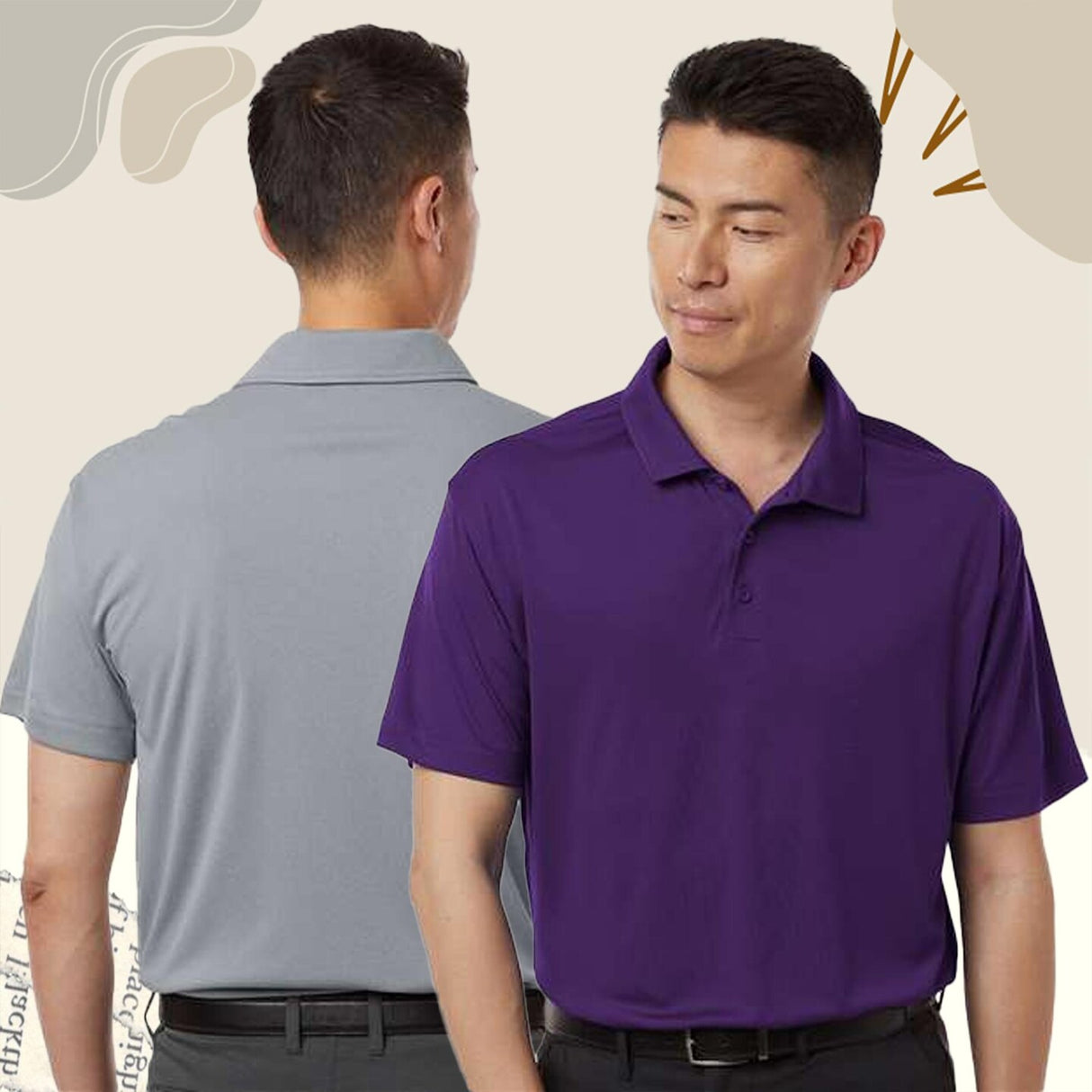 AllPro® Men's Pro-Lock Colorfast Performance Polo