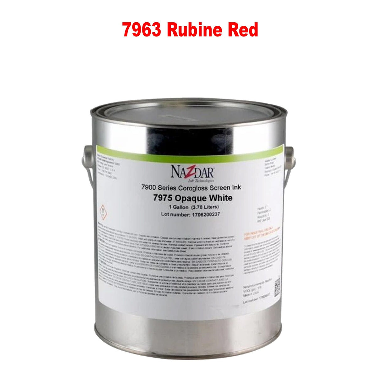 Nazdar Corogloss Ink Durable Glossy Finish