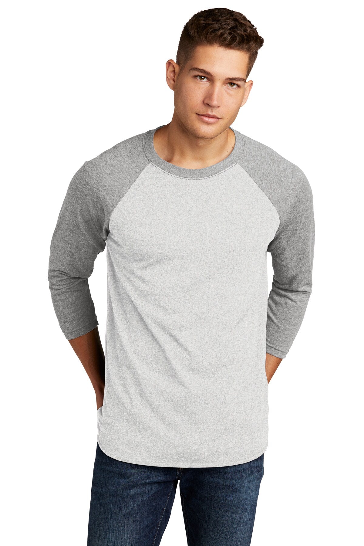 Next Level® Triblend Crewneck Three-Quarter Raglan T-Shirt