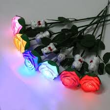 Light Up Rose Wand