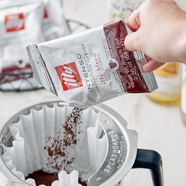 illy Intenso Coffee Packet 2.26 oz. - 48/Case