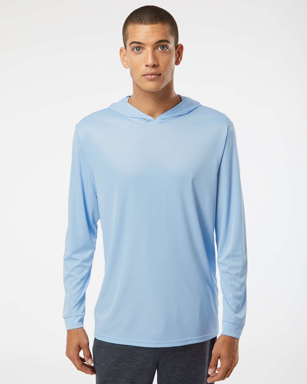 Paragon® Bahama Performance Hooded Long Sleeve T-Shirt