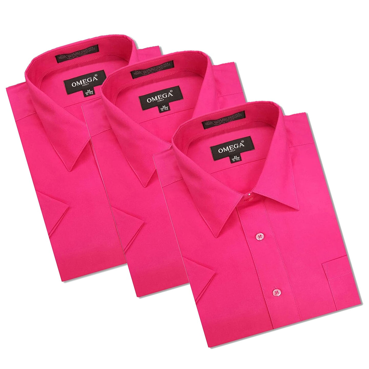 Fushia Short Sleeve Polo Shirt