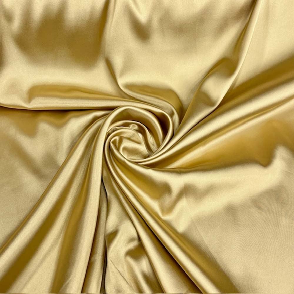 1 Yard Premium 250 GSM Bridal Stretch Satin Fabric Glossy Soft Material for Gowns 60 Inch Width 100% Polyester