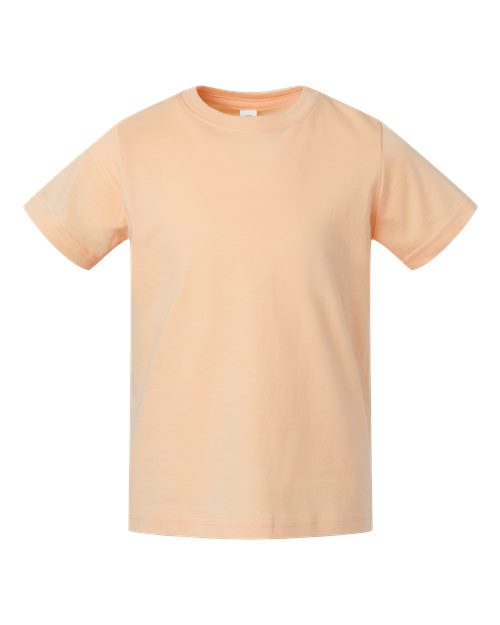 RADYAN® Toddler Crewneck Short Sleeve Fine Jersey Tee
