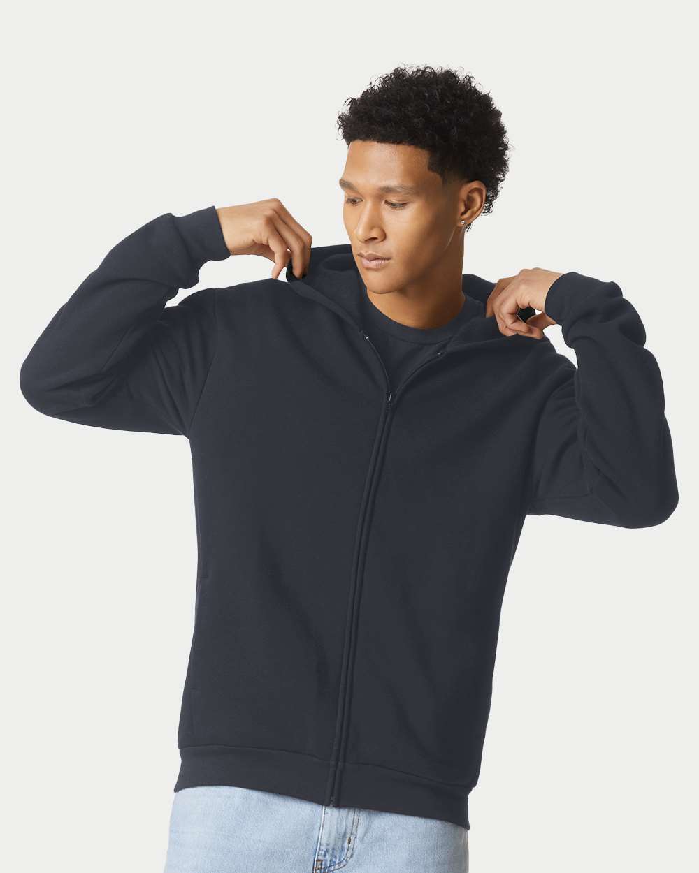 American Apparel® ReFlex Fleece Full-Zip Hoodie