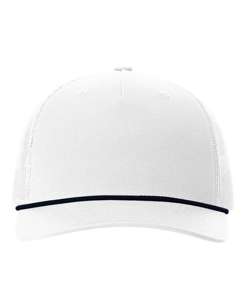 Richardson® Five Panel Trucker with Rope Cap