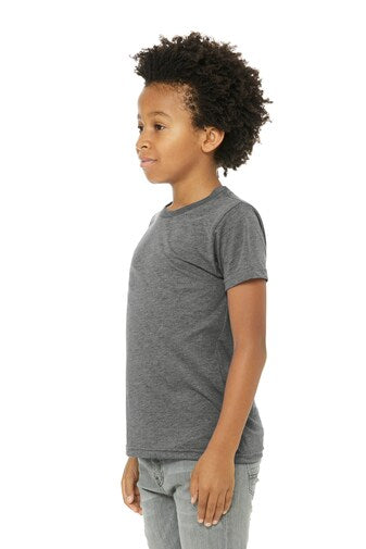 BELLA CANVAS® Youth Triblend Crewneck Short Sleeve Tee