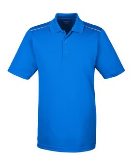 CORE® Men's Radiant Performance Piqué Polo with Reflective Piping