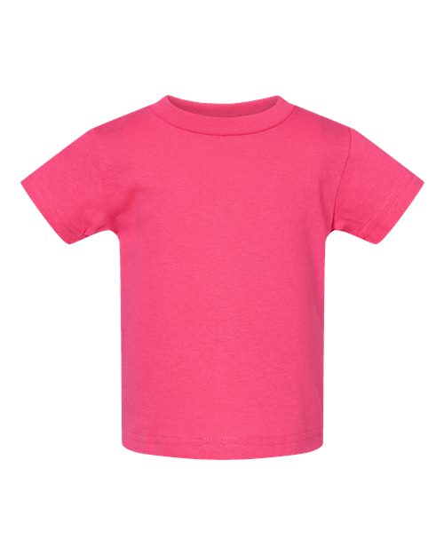 RADYAN® Infant Short Sleeve Cotton Jersey Tee - 3401