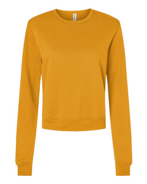 BELLA + CANVAS® Women's Sponge Fleece Classic Crewneck Long Sleeve Sweatshirt