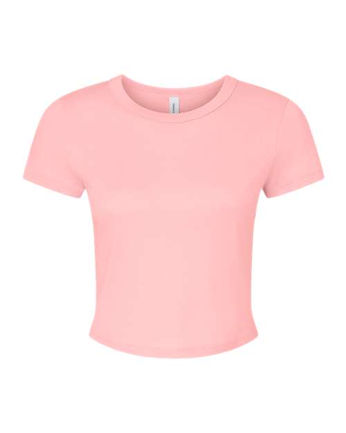 BELLA + CANVAS® Women's Micro Rib Short Sleeve Baby Tee