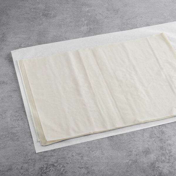 Fillo Factory #7 14" x 18" Fillo Dough Sheets 1 lb. - 24/Case