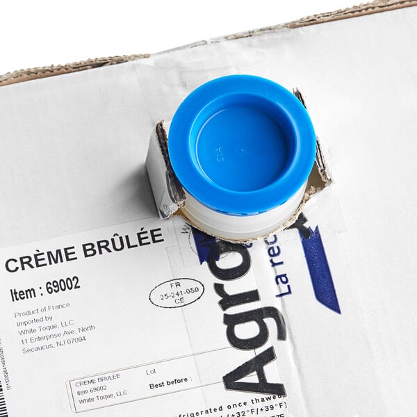 White Toque Creme Brulee Pouch 11 lb.