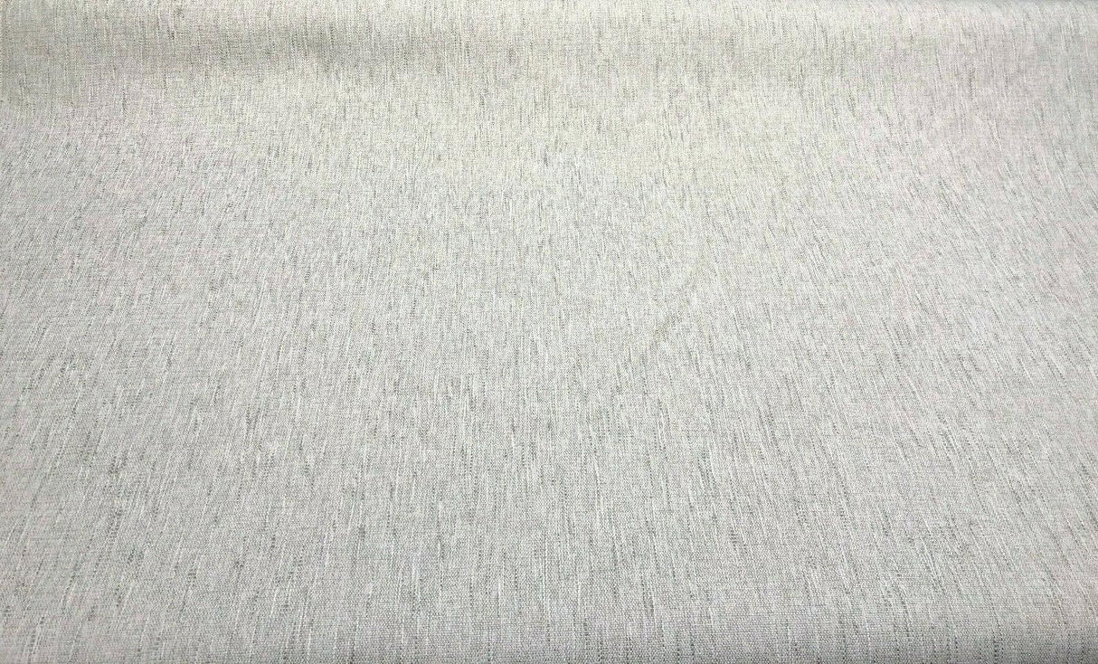 Avenger Pumice White Gray Tweed Soft Chenille Upholstery Fabric - Pumice White/Gray Tweed, 54" Width (1 Yard)