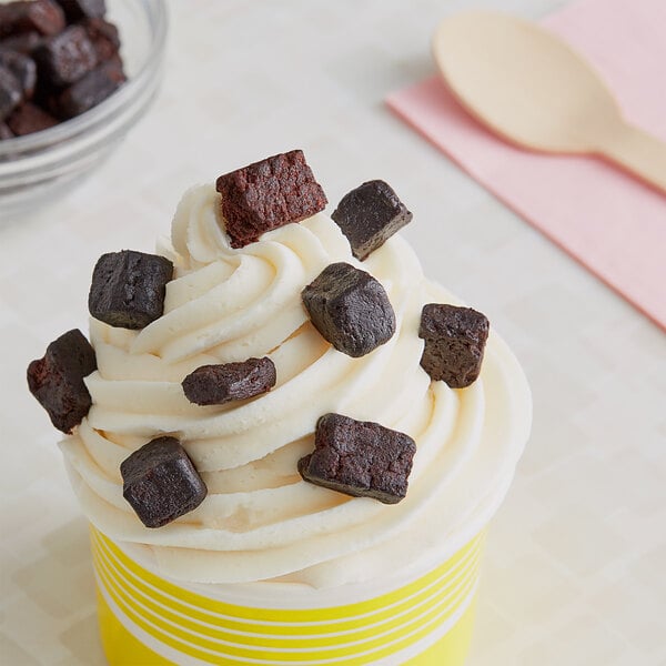 Brownie Bites Ice Cream Topping and Inclusion 10 lb.