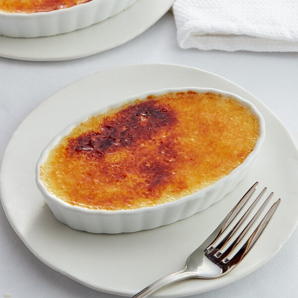 White Toque Creme Brulee Pouch 11 lb.