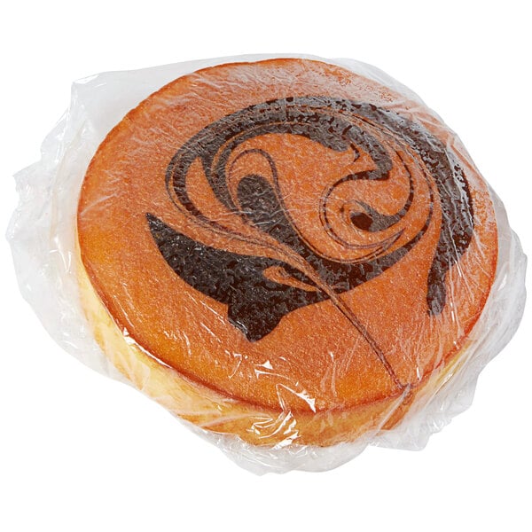 Rich's Allen Un-Iced Round Yellow Marble Layer Cake 12.42 oz. - 24/Case
