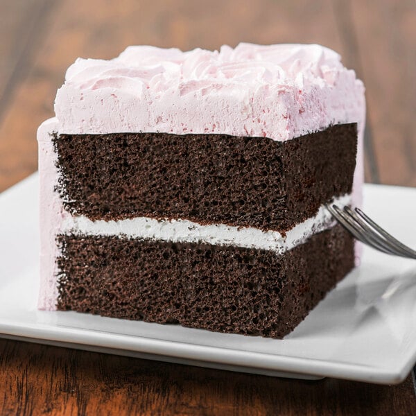 Rich's Un-Iced Chocolate Layer Cake 1/2 Sheet 57.85 oz. - 5/Case