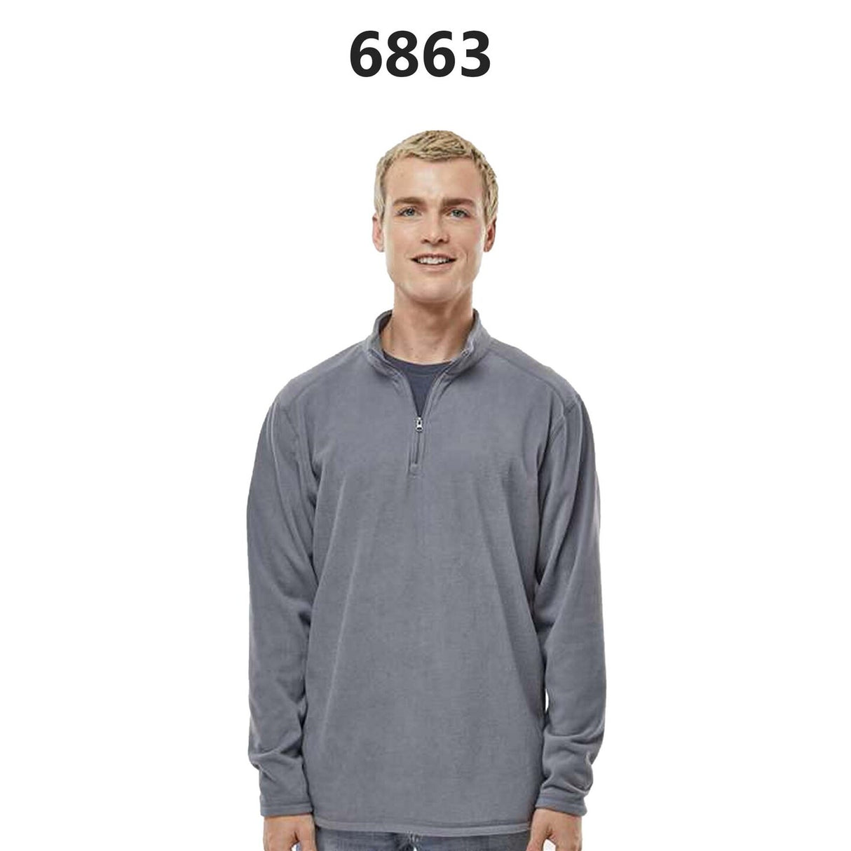 Augusta Sportswear® Micro Lite Fleece Quarter-Zip Pullover Sweatshirt