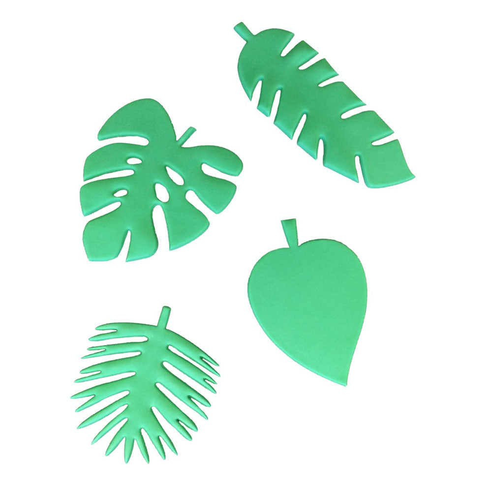 FMM Sugarcraft Totally Tropical Leaves Cutters, Set of 4