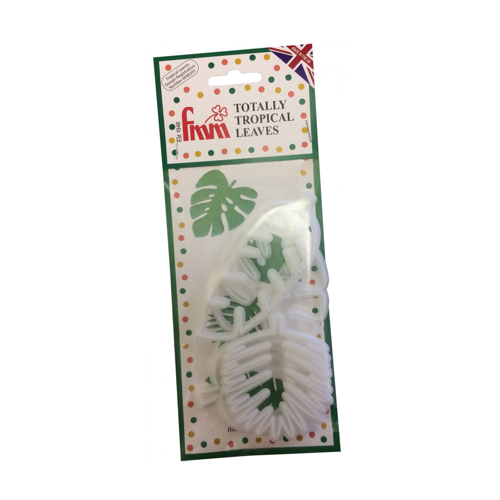 FMM Sugarcraft Totally Tropical Leaves Cutters, Set of 4