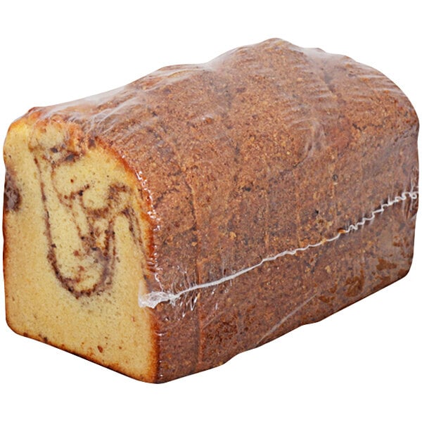 Sweet Sam's 8-Slice Pre-Cut Cinnamon Walnut Pound Cake 2 lb. - 2/Case
