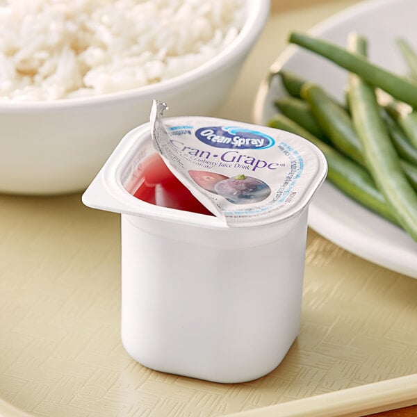 Ocean Spray Cran-Grape Juice Cups 4 fl. oz. - 48/Case