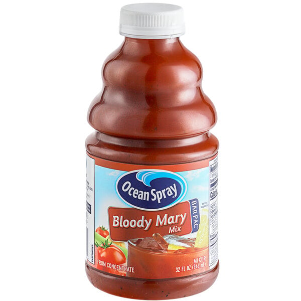 Ocean Spray Bloody Mary Mix 32 fl. oz. - 12/Case