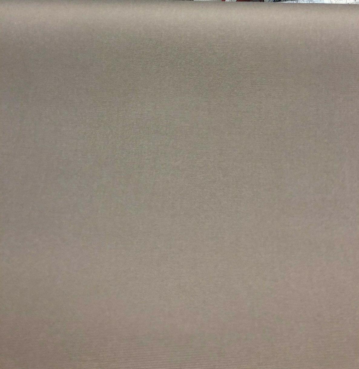 Outdura Solution Dyed Acrylic Fabric - Taupe Solid Color, 54" Width (1 Yard)