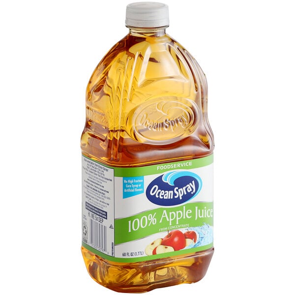 Ocean Spray 60 fl. oz. Apple Juice - 8/Case